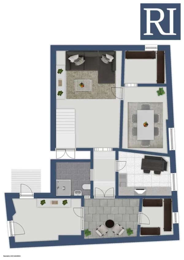 Immobilie in Marktbreit - Wohnen mit Geschichte . teil. modernisiertes Haus in der Altstadt von Marktbreit - Bild 2
