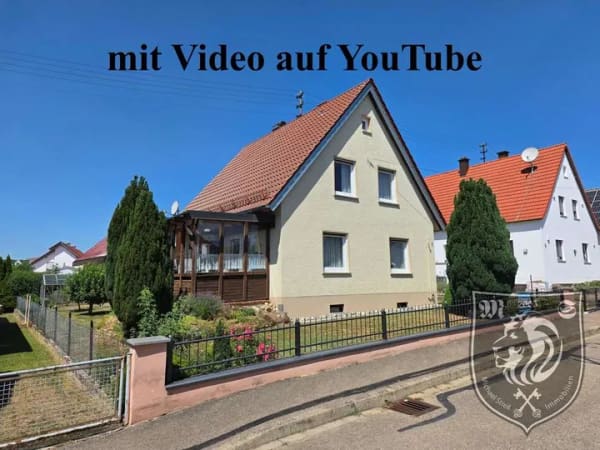 Immobilie in Syrgenstein - Gepflegtes EFH mit schönem Garten in Syrgenstein/Landshausen - ideal für kleine Familien - Bild 0