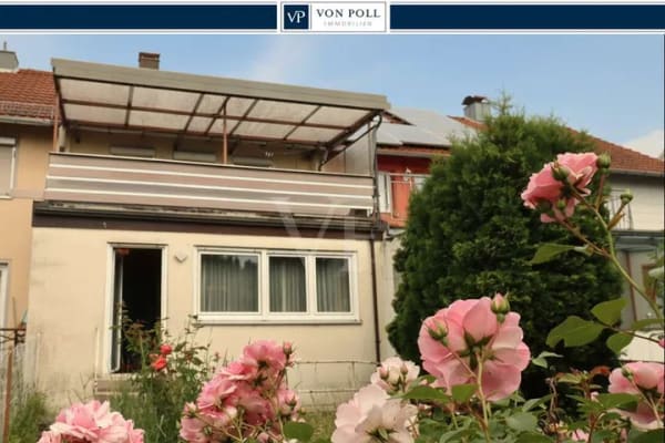 Immobilie in Weidenbach - Handwerker aufgepasst!  Reihenmittelhaus mit Garten und Garage - Bild 0