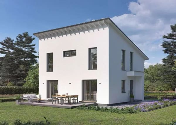 Immobilie in Großkrotzenburg - Das LifeStyle 14.04 P: Windfang, Homeoffice und Galerie - das durchdachteste Pultdachhaus - Bild 0