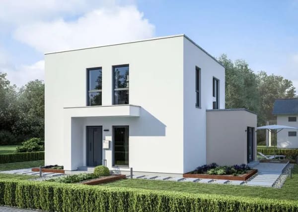 Immobilie in Schlüchtern - Das LifeStyle 13.10 F: Duschbad unten, 20-m²-Elternzimmer oben - der kompakteste Kubus - Bild 4