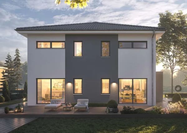 Immobilie in Neuberg - Das LifeStyle 20.02 W: 210 m² Stadtvilla mit Gästezimmer und zweitem Hauswirtschaftsraum oben - Bild 3