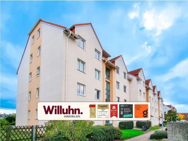 Immobilie in Borsdorf - 4,49 % Brutto-Rendite - Vermietete 2-Zimmer-Maisonettewohnung mit Südbalkon - Bild 0
