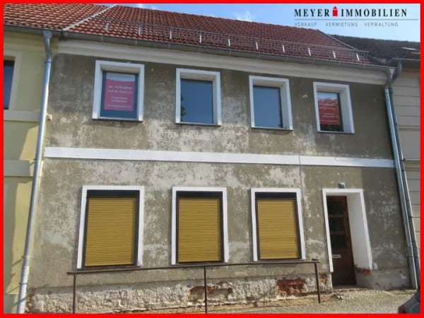 Immobilie in Luckau - Fertigstellen & vermieten: Gemütliches Stadthaus in bester Lage - bereits entkernt & teilsaniert - Bild 0