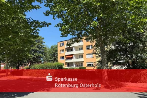 Immobilie in Zeven - Modernisierte 3-Zimmer-Wohnung mit Balkon & neuer Küche - Bild 0