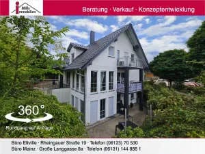 Immobilie in Sprendlingen - Erstklassiges, freistehendes Architektenhaus mit malerischem Blick in einmaliger Weinbergslage - Bild 0