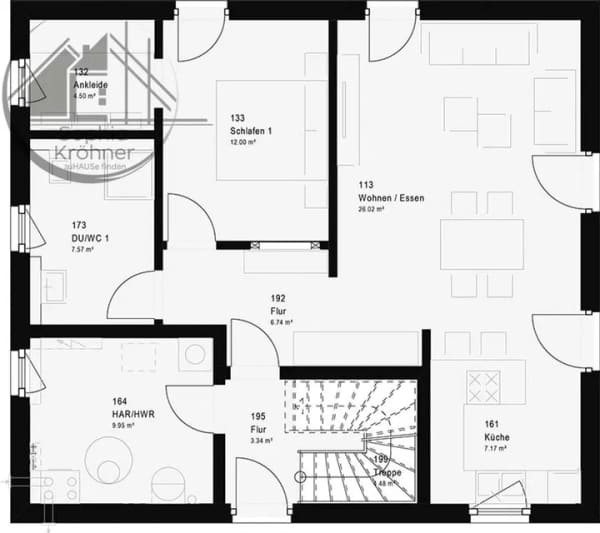 Immobilie in Bobritzsch-Hilbersdorf - 910qm Garten, 163qm Wohnglück – bau dir dein Ding! - Bild 4