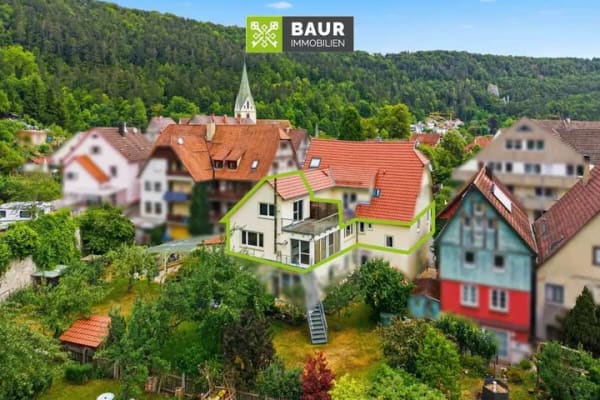Immobilie in Blaubeuren - 360°| Wohnen mit Charakter auf 190 m² - Exklusive Wohnung mit großem Garten im Herzen von Blaubeuren - Bild 2