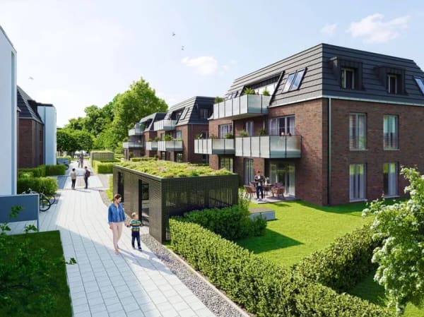 Immobilie in Glandorf - WOHNEN IM SEILERPARK! Erdgeschoss-Wohnung mit Sonnenterrasse & Garten (KfW 40 + QNG) - Bild 2