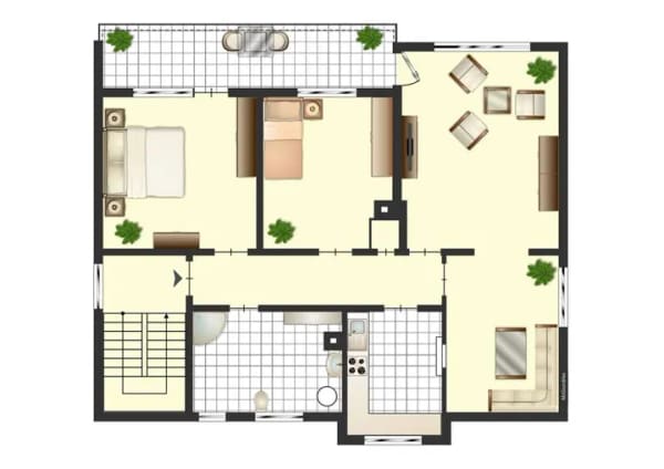Immobilie in Crailsheim - Vielseitiges Dreifamilienhaus mit großzügigem Platzangebot in ruhiger Wohnlage von Crailsheim-Roßfel - Bild 2