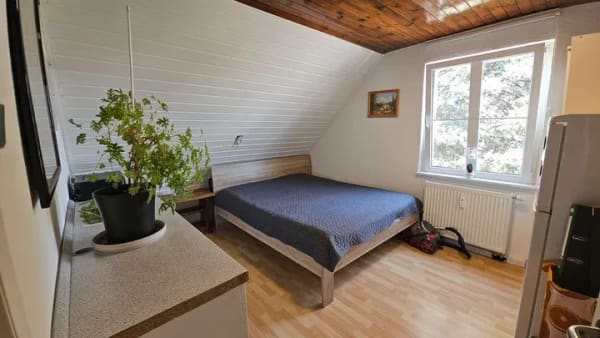 Immobilie in Denkendorf - Charmante 3-Zimmer-Dachgeschosswohnung mit  Garage und Gartenbereich in Denkendorf - Bild 3