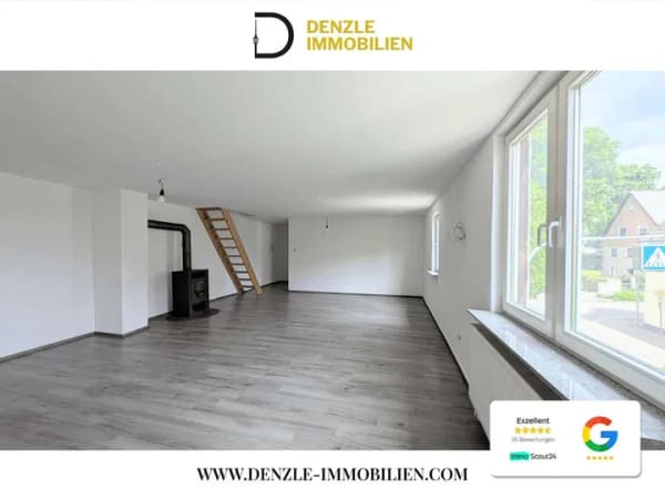 Immobilie in Oberndorf am Neckar - Bezugsfrei: Wohnen auf zwei Ebenen – großzügige Maisonette-Whg., Kamin und 3 Bädern - Bild 0