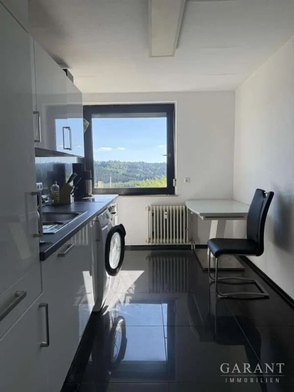 Immobilie in Leinzell - Wohnen mit Weitblick- helle 2 Zimmer-Wohnung in Leinzell - Bild 2