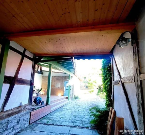Immobilie in Zaisenhausen - Einziehen statt renovieren - Historisch & Modern wohnen!  Fachwerk-Doppelhaushälfte,  2018 kernsaniert - Bild 3