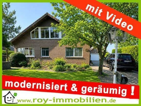 Immobilie in Westoverledingen - +++ Viel Platz, ideal für die große Familie, Kamin, Wintergarten, PV-Anlage mtl. € 289,- Einspeisevergütung ! +++ - Bild 0