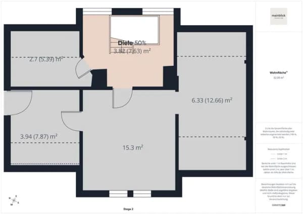 Immobilie in Lützelbach - Handwerker & Familie: Freistehendes EFH, 127 m² Wohnfläche + 118 m² Werkstattebene - Bild 2