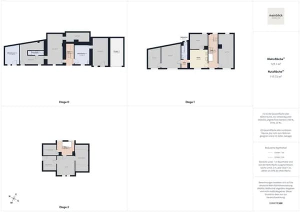 Immobilie in Lützelbach - Handwerker & Familie: Freistehendes EFH, 127 m² Wohnfläche + 118 m² Werkstattebene - Bild 3