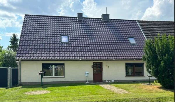 Immobilie in Lübow - Teilsanierte DHH mit viel Land- 12 km bis Wismar-provisionsfrei - Bild 0