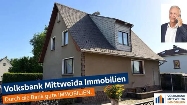 Immobilie in Königshain-Wiederau - Einfamilienhaus mit großem Grundstück und vielseitigem Nebengebäude in ruhiger Lage - Bild 0