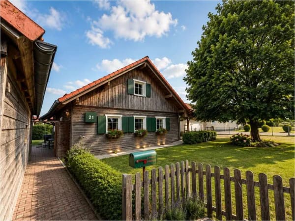 Immobilie in Breitenthal - Wohnglück im Grünen: Gepflegtes Familienhaus in Holzständerbauweise  mit Pergola und Wohlfühlgarten - Bild 0