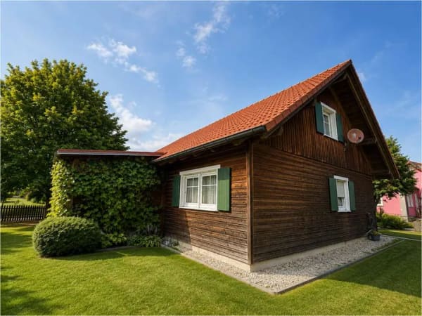 Immobilie in Breitenthal - Wohnglück im Grünen: Gepflegtes Familienhaus in Holzständerbauweise  mit Pergola und Wohlfühlgarten - Bild 4