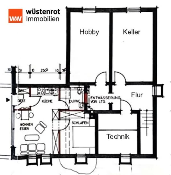 Immobilie in Baindt - Attraktiver Bungalow mit ELW, mediterranem Garten auf großem Grundstück - Bild 2