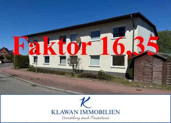 Immobilie in Todendorf - Faktor 16,35 - Erdgeschosswohnung mit Stellplatz - Bild 0