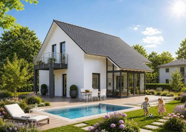 Immobilie in Sternenfels - AUSBAUHAUS LifeStyle 14.04 S - Clever bauen mit Eigenleistung - Bild 0