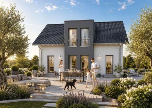 Immobilie in Sternenfels - Modernes Traumhaus LifeStyle 16.03 S mit Eltern-Oase - Bauen Sie mit massa haus - Bild 1