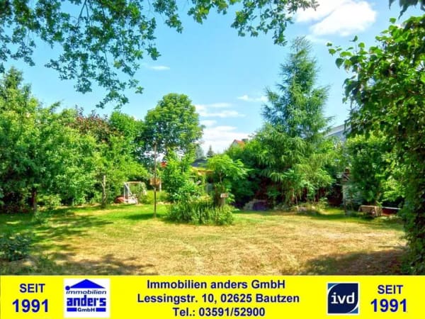 Immobilie in Waldhufen - Wochenendgrundstück mit Gartenlaube - nahe Niesky - Bild 0