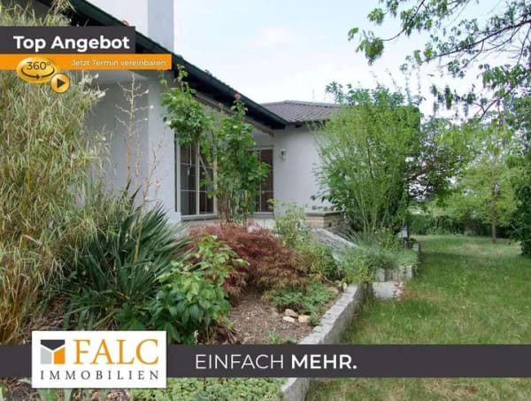 Immobilie in Kelheim - Einfach Mehr: Sanierter Bungalow mit sep. ELW, Garten, Do-Garage. Top-Lage-Zustand-Ausstattung. Frei - Bild 0