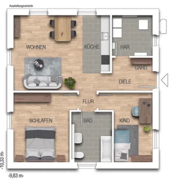 Immobilie in Teupitz - Ihr Bungalow: gemütlich, modern und auf einem Grundstück bei Luckau, nicht weit vom Stoßdorfer See - Bild 0