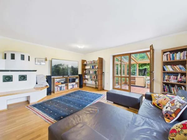 Immobilie in Perkam - Naturidyll in Perkam: Familienhaus mit Charakter, Schwimmteich und freiem Südblick - Bild 4