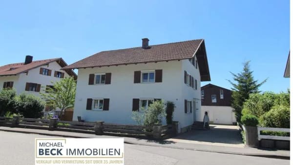 Immobilie in Wildpoldsried - Gepflegtes 3 Familienhaus in zentraler Lage von Wildpoldsried - Bild 0