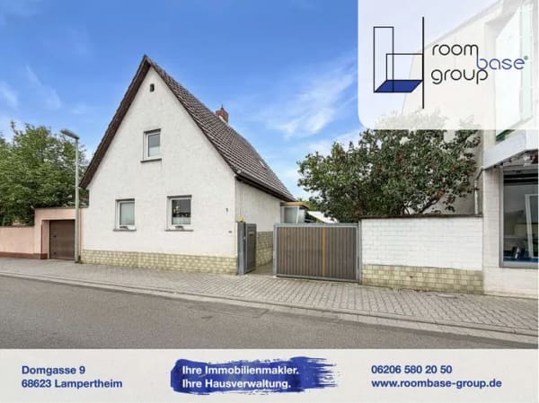 Immobilie in Lampertheim - Einfamilienhaus mit großzügigem Garten und Entwicklungspotenzial - Bild 0