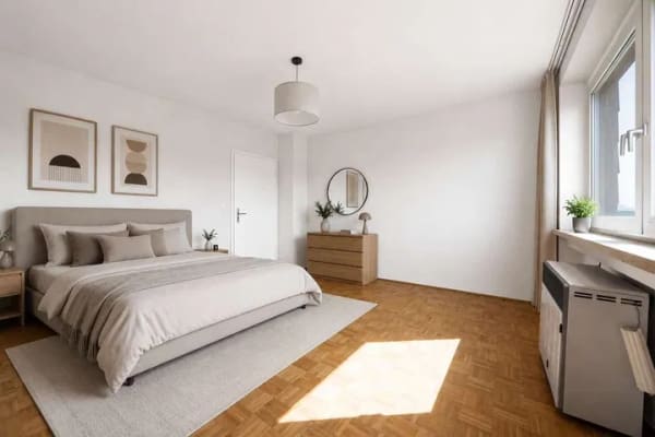 Immobilie in Waldkraiburg - Kompakte 2-Zimmer-Wohnung mit Loggia und Entwicklungspotenzial - Bild 2