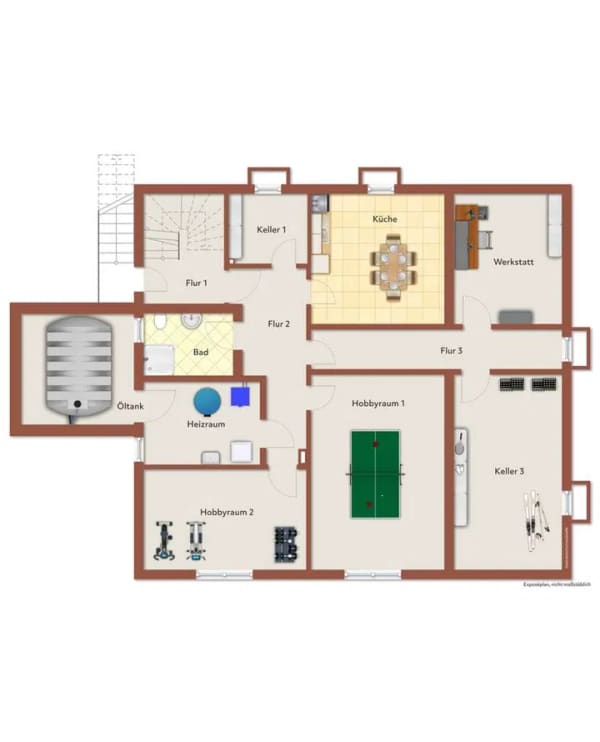 Immobilie in Möhrendorf - Großzügiges ZFH mit Pool und 3 Garagen...Ein Zuhause mit viel Platz und Lebensqualität in Möhrendorf - Bild 1