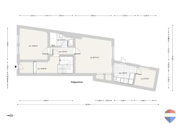 Immobilie in Emmerich am Rhein - Ein-/ Zweifamilienhaus in guter Lage der Emmericher Innenstadt zu verkaufen! - Bild 2