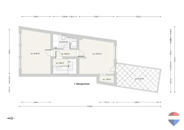 Immobilie in Emmerich am Rhein - Ein-/ Zweifamilienhaus in guter Lage der Emmericher Innenstadt zu verkaufen! - Bild 3