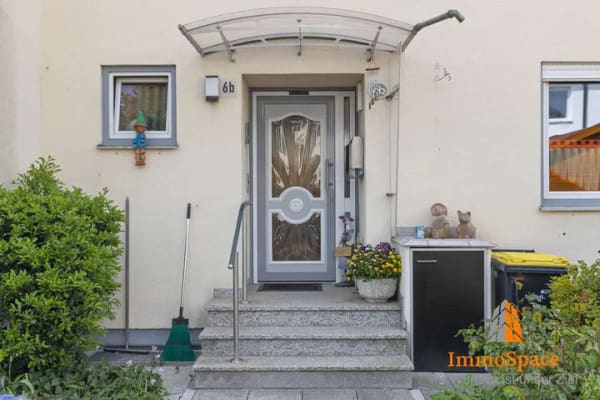 Immobilie in Langweid am Lech - IMMOSPACE **Reihenhaus mit Einzelgarage & Traumgarten!** - Bild 4