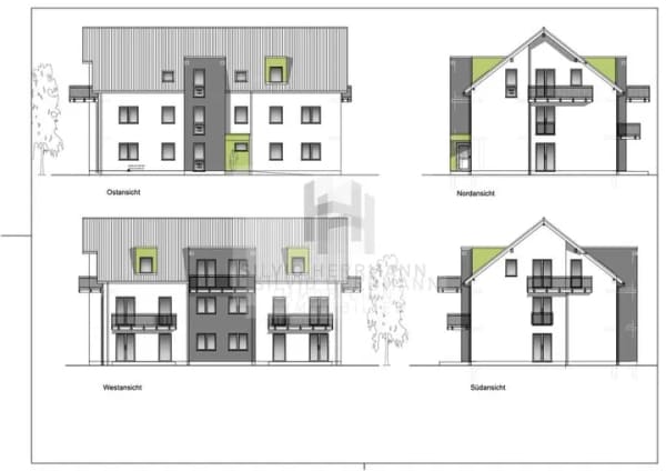 Immobilie in Bestensee - Erstbezug: moderne und gemütliche 2-Zimmer-Dachgeschosswohnung mit Balkon - Bild 3
