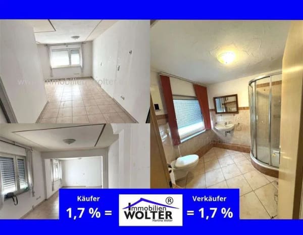 Immobilie in Worms - *** 102 m² Wohnung in Worms-Horcheim in Wohneinheit mit nur 4 Parteien *** - Bild 0
