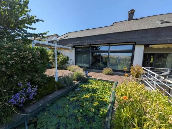 Immobilie in Meckesheim - Gepflegtes Einfamilienhaus mit Einliegerwohnung und einem großen schönen Garten in unverbauter Lage - Bild 4