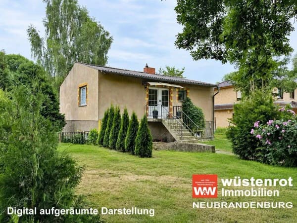 Immobilie in Süderholz - DAS KANN EIN SCHMUCKSTÜCK WERDEN: WOHNEN AUF EINER EBENE UND DIE WOHNUNG BEREITS MODERNISIERT - Bild 0