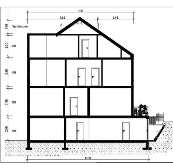 Immobilie in Bremen - Flüsseviertel: Historisches Mehrfamilienhaus, ca. 320 m² Wohn/Nutzfläche - Bild 1