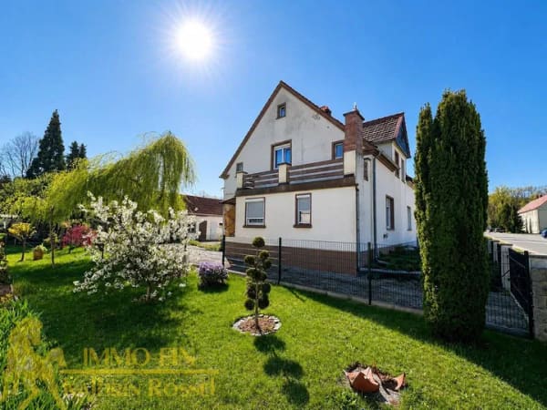 Immobilie in Rietschen - Rěčicy - Kleine Doppelhaushälfte mit Garten und Nebengebäude in ruhiger Wohnlage von Rietschen - Bild 0