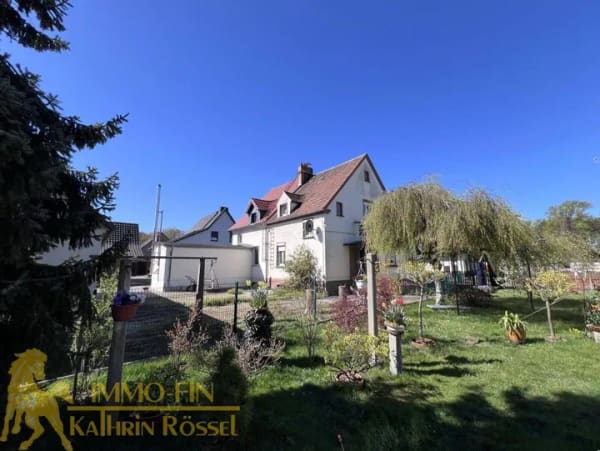 Immobilie in Rietschen - Rěčicy - Kleine Doppelhaushälfte mit Garten und Nebengebäude in ruhiger Wohnlage von Rietschen - Bild 1