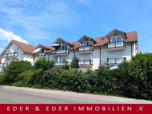 Immobilie in Wasserburg am Inn - Attraktives, freies, gepflegtes 1-Zimmer-Appartement mit Südterrasse und Gartenanteil in Reitmehring! - Bild 0