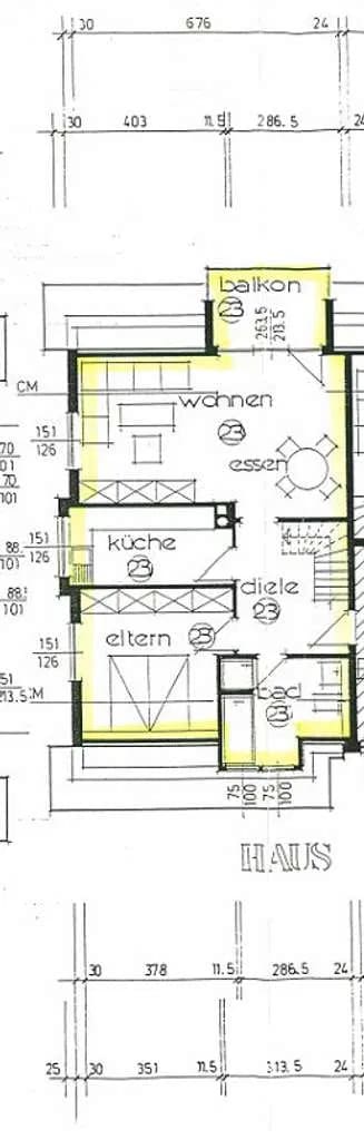 Immobilie in Steißlingen - Zuhause ankommen in Steisslingen! Stillvolle DG-Wohnung, gut vermietet mit TG-Platz - Bild 1