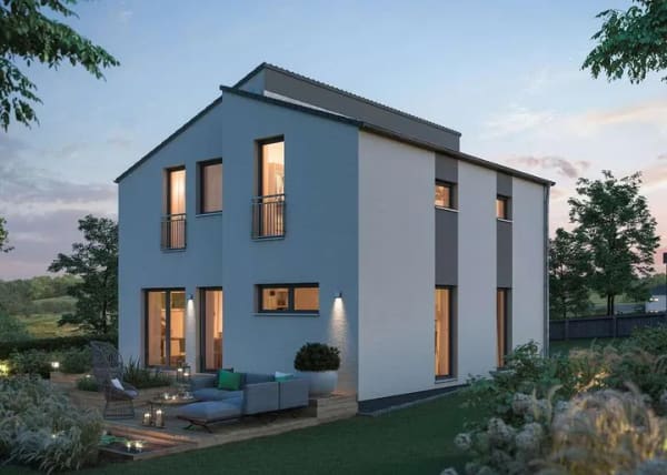 Immobilie in Deggenhausertal - Modernes Architektenhaus mit Pultdach auf sonnigem Grundstück! - Bild 2